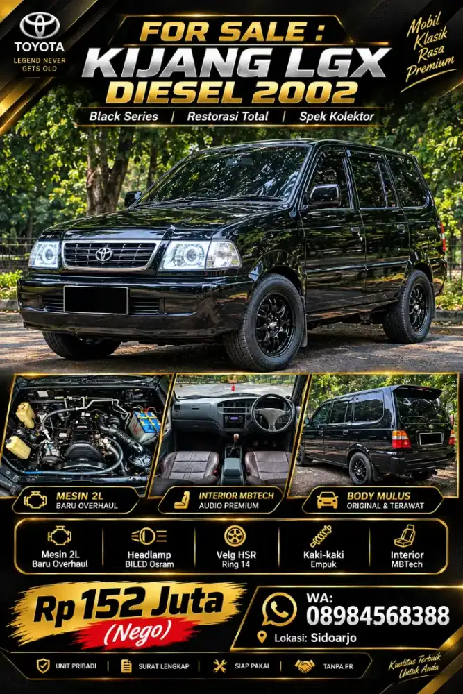 Toyota Kijang LGX 2002 Diesel