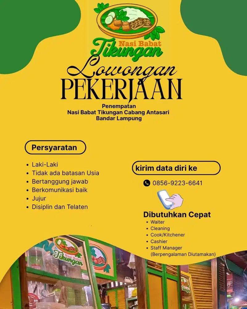 LOWONGAN PEKERJAAN