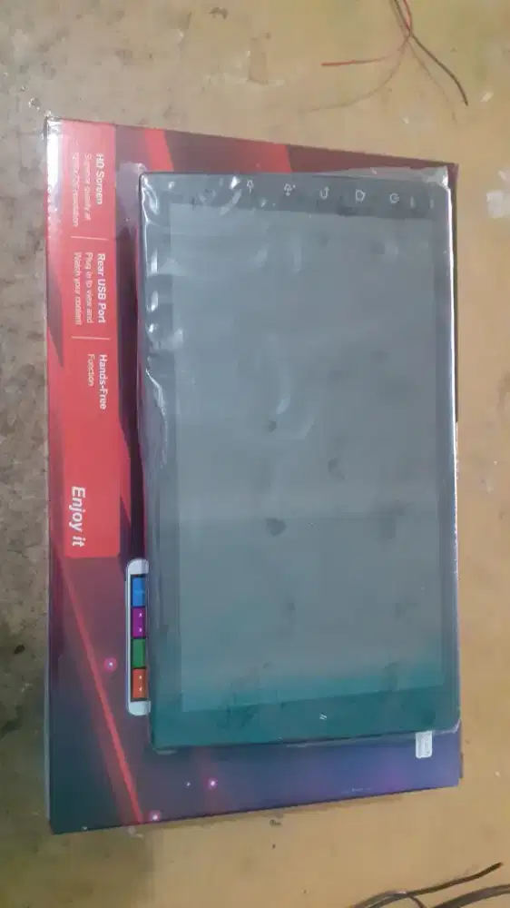 Tv android 10 inci merek dhd,harga siap pasang