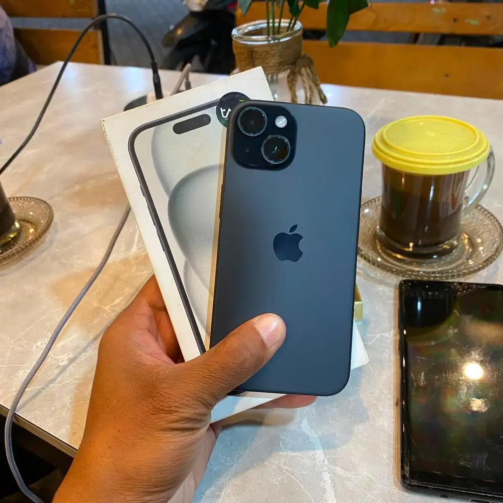 iPhone 15 128 gb iBOX PA/A. fullset bisa TT