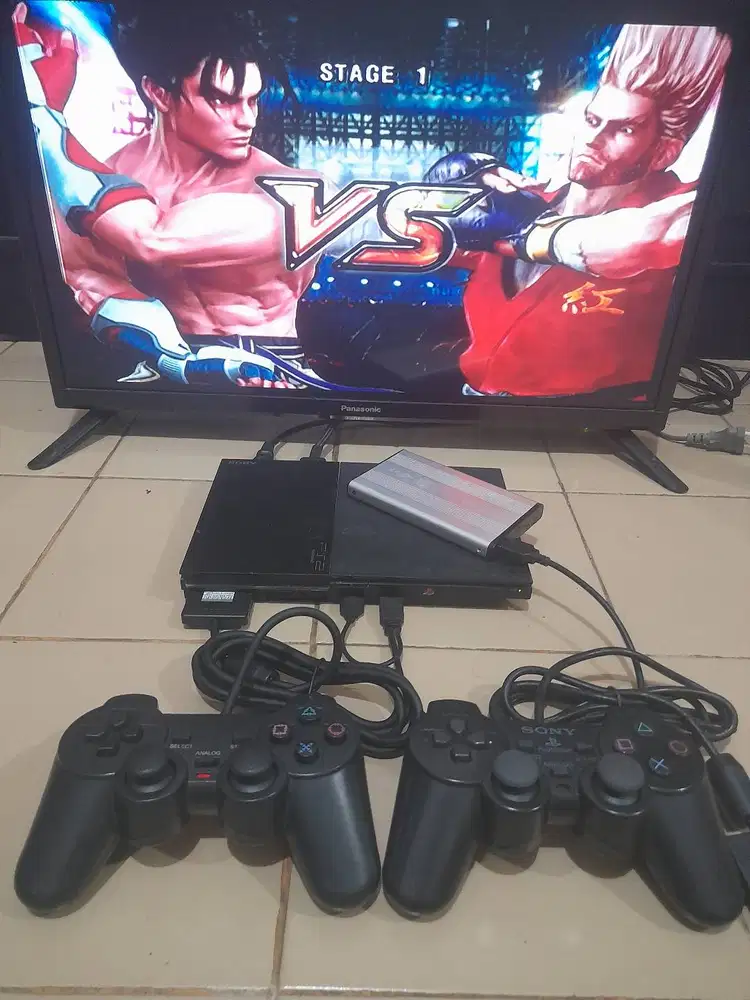 Ps 2 Slim Matrix game Hardisk externnall Normal
