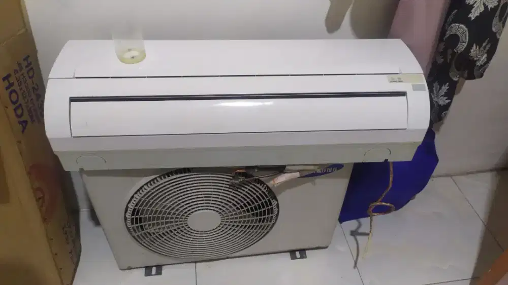 AC Samsung 1/2 Pk Normal dan Pipa AC baru merk Hoda 1 Roll