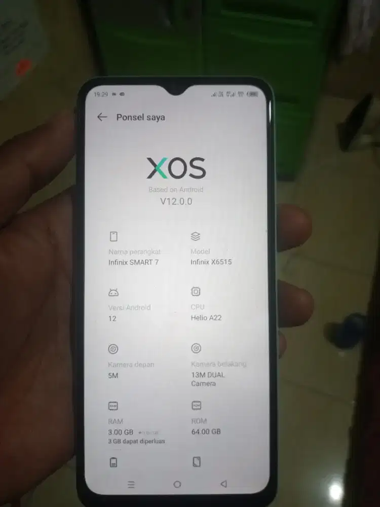 Infinix smart 7 hp only mulus