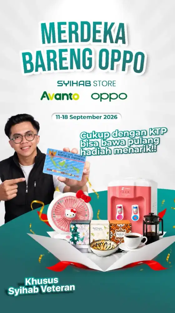 PROMO.CICILAN KREDIT OPPO BY AVANTO FREE HADIAH
