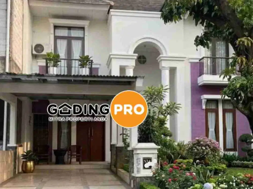 Jual cepat rumah cantik siap huni cluster premium Kota Wisata Cibubur.
