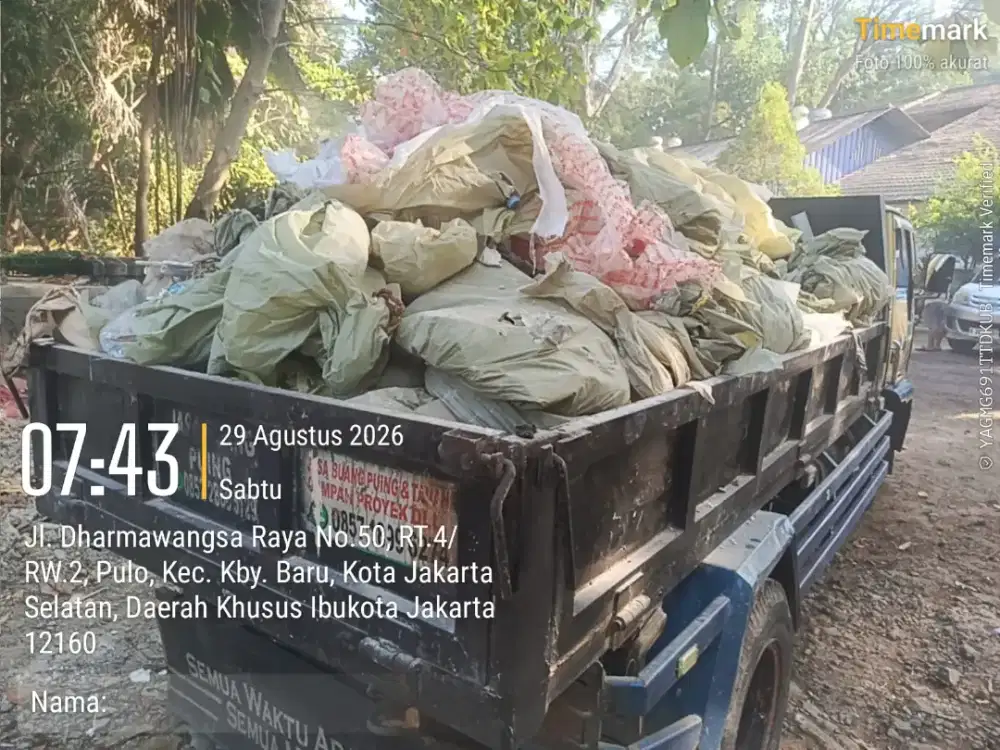 Jasa buang puing sampah
