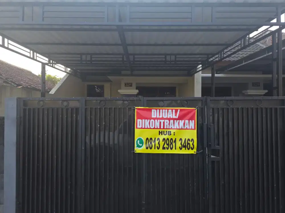 Rumah pedurungan dijual / disewakan