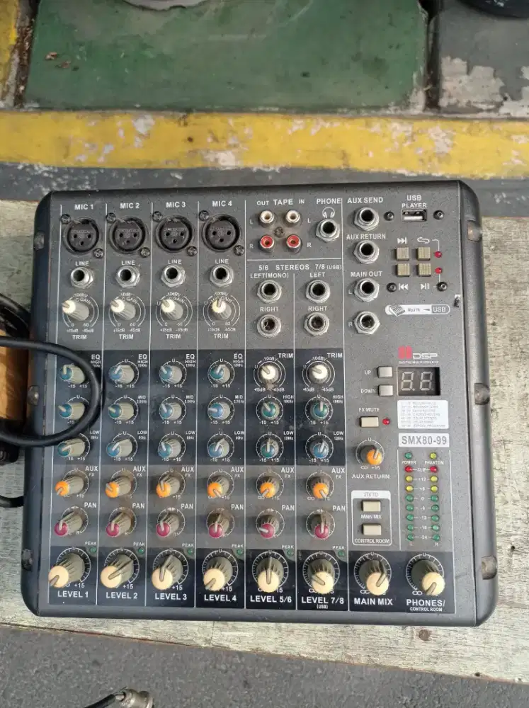 Mixer 8 chenel channel bekas