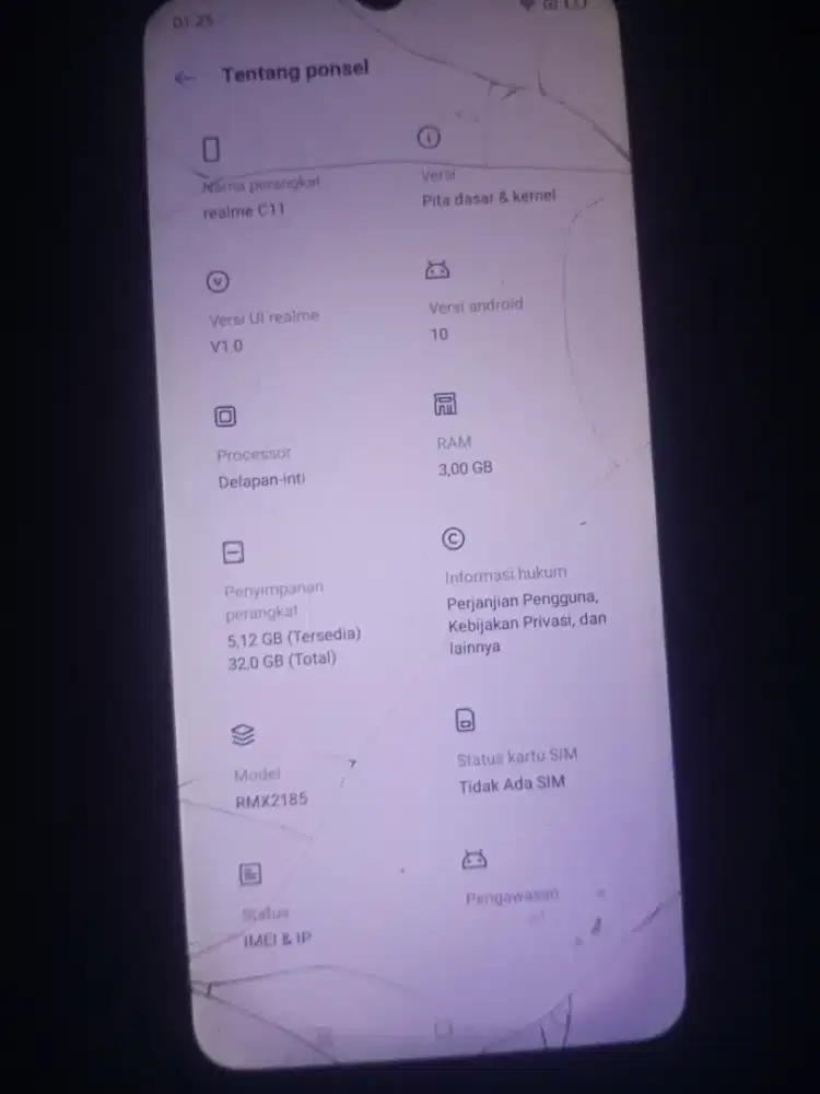 Realme c11 ram 3/32