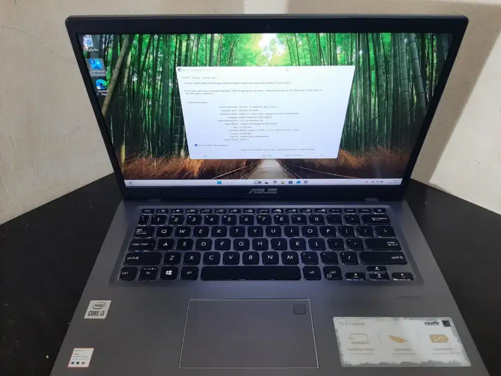 Laptop Asus Vivobook Core i3 gen 10