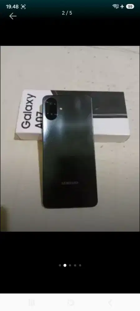 DIJUAL SAMSUNG A 07 4/128GB