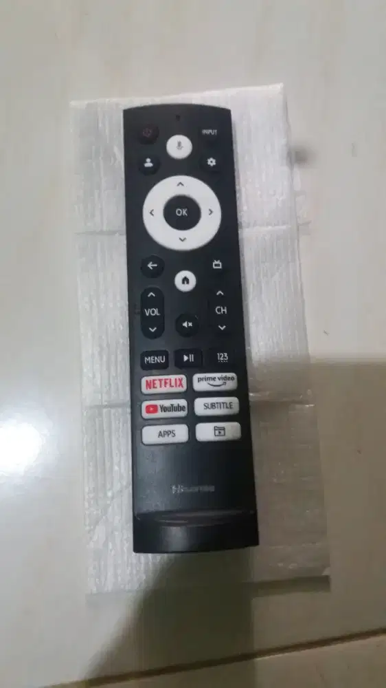 Remot tv led hisense smart android normal ori nego tipis