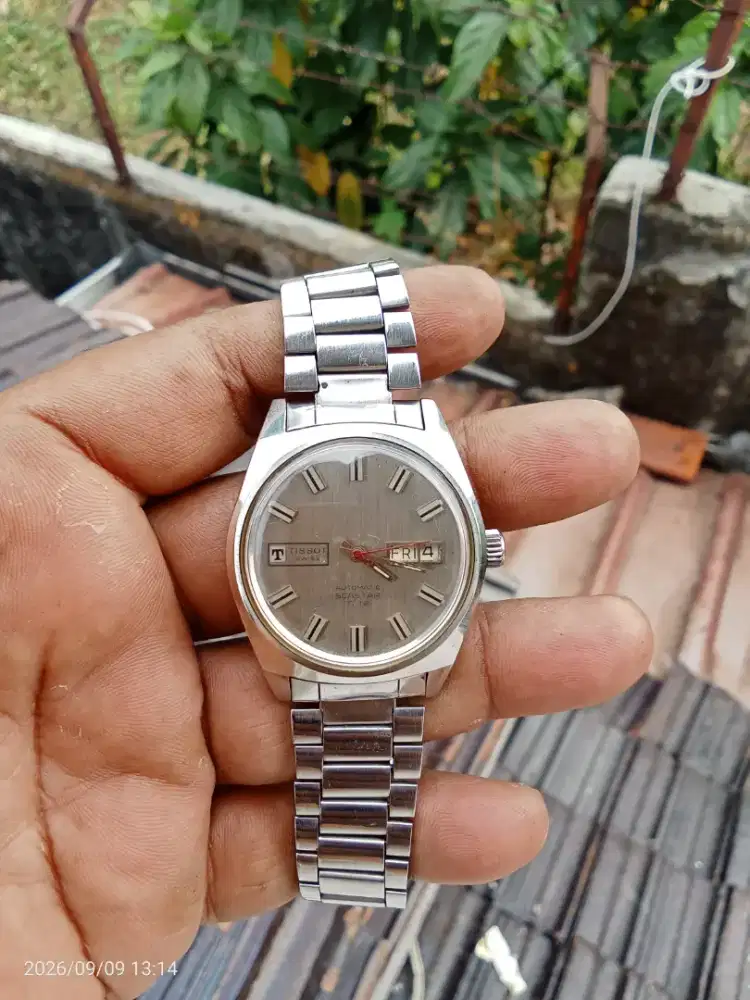 Jam Tissot seatar T12 otomatis original Swiss klasik