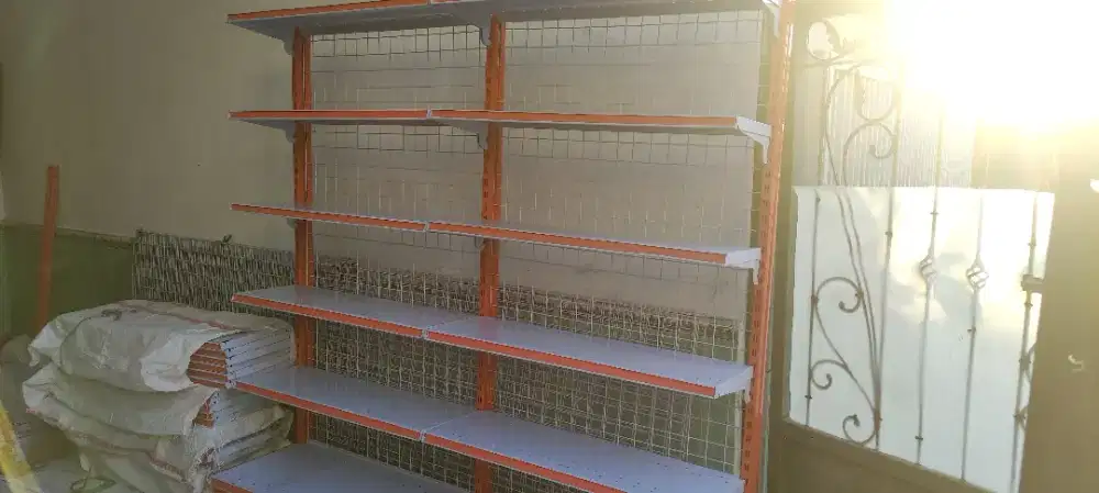 rak gondola set 1 stater wall + 3 joint wall)