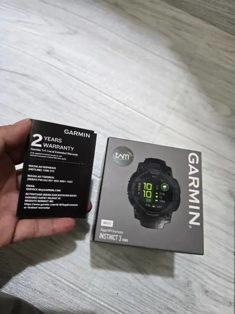 WATCH GARMININSTINCT 3
BLACK 45MM