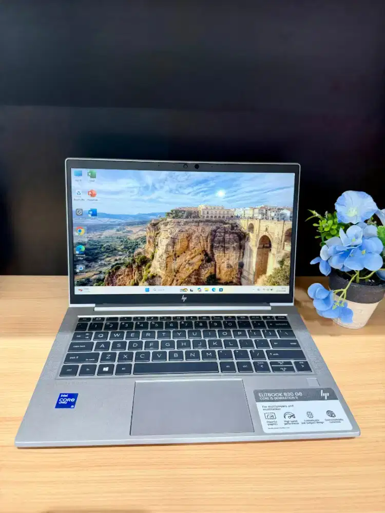 HP ELITEBOOK 830 G8 INTEL CORE I5 GEN 11 RAM 8GB SSD 256GB WIN 11 TS