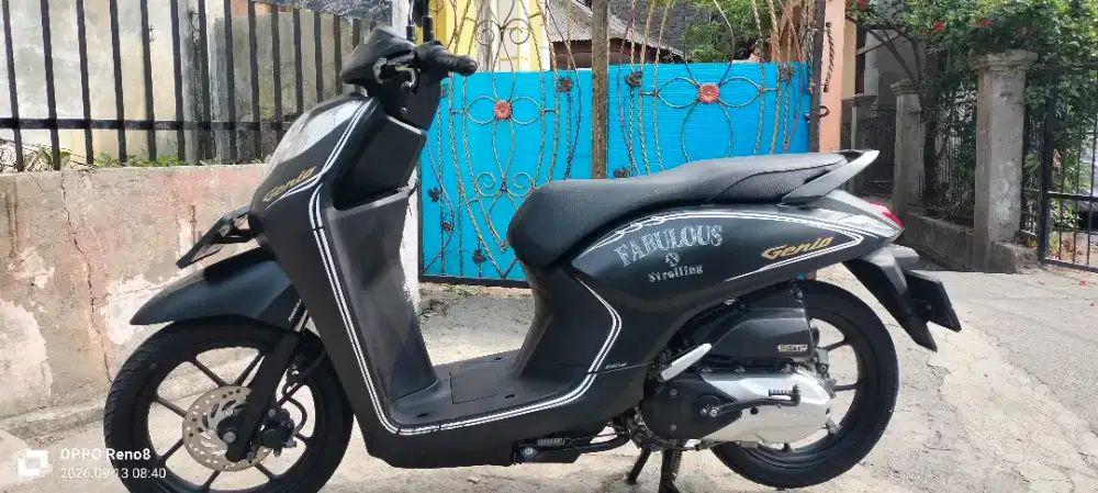 Genio fabulous th 2022 hitam doff