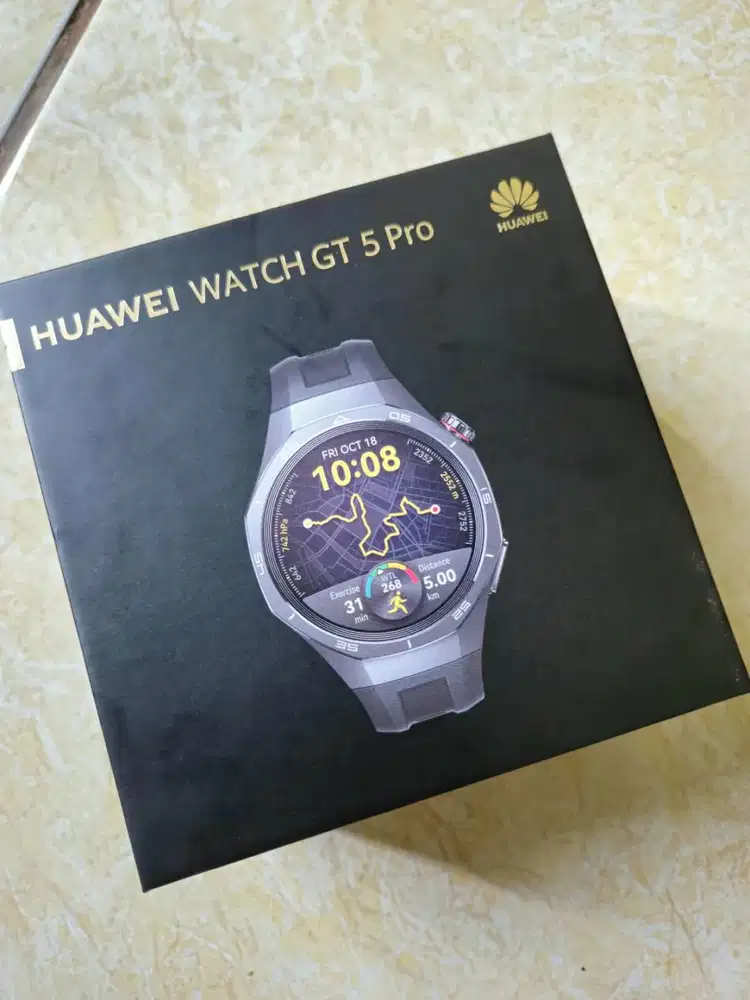 HUAWEI Watch GT 5 Pro 46mm - Mulus 100% Normal Fullset
