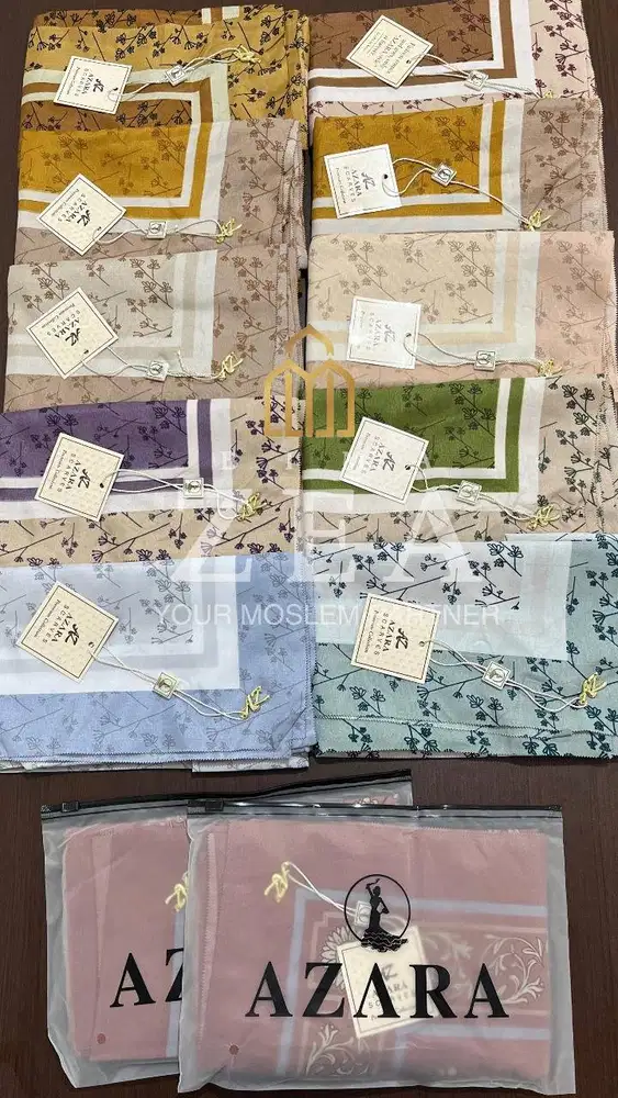 Grosir Hijab Azara Motif Murah Malang - Zea Grosir