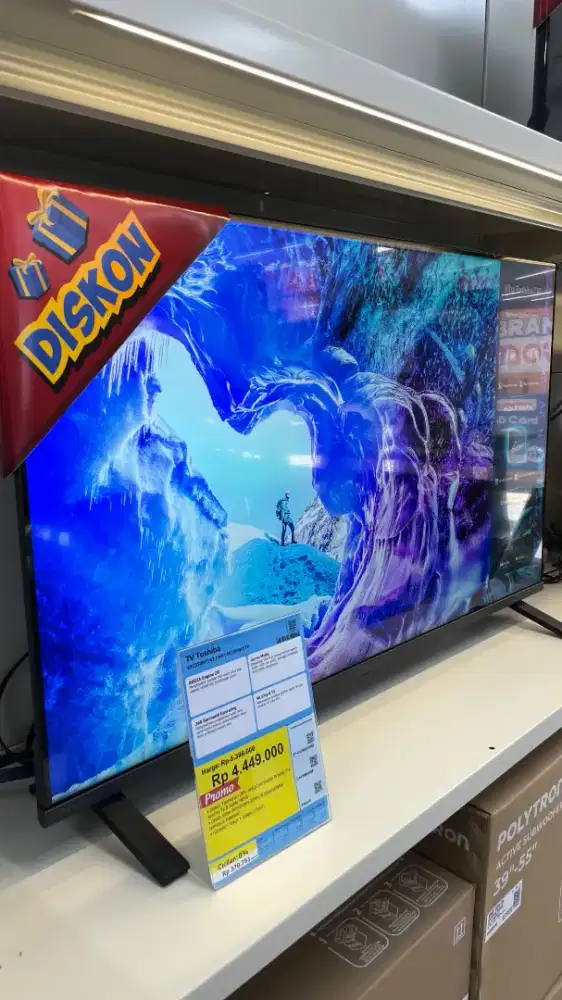 CASH DAN KREDIT TV TOSHIBA 43 SMART TV