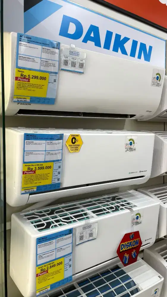 CASH DAN KREDIT AC DAIKIN 1PK INVERTER