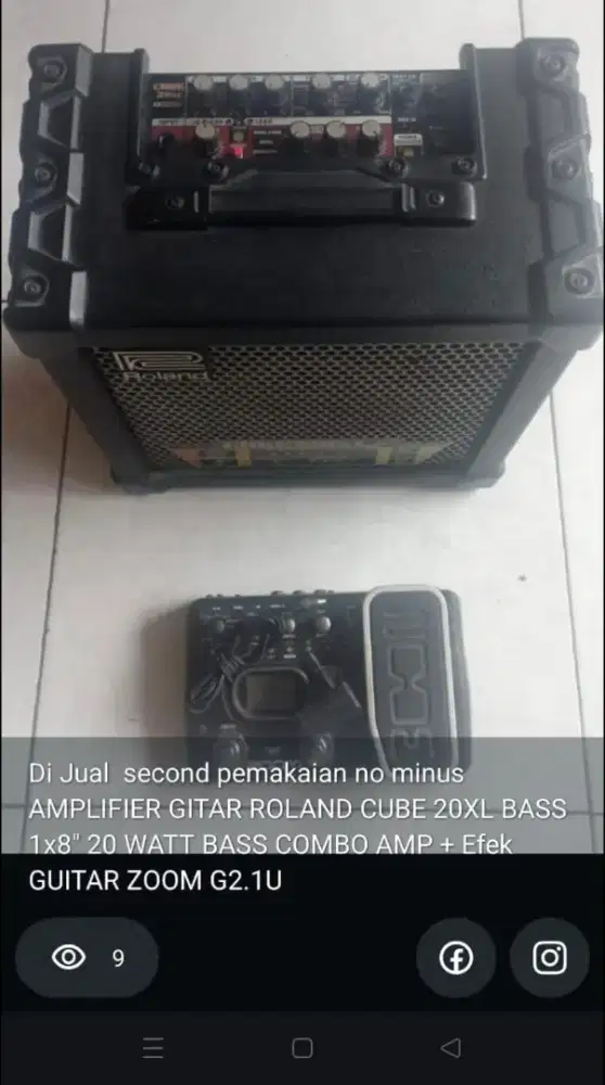 Efek guitar Zoom G2.N1U