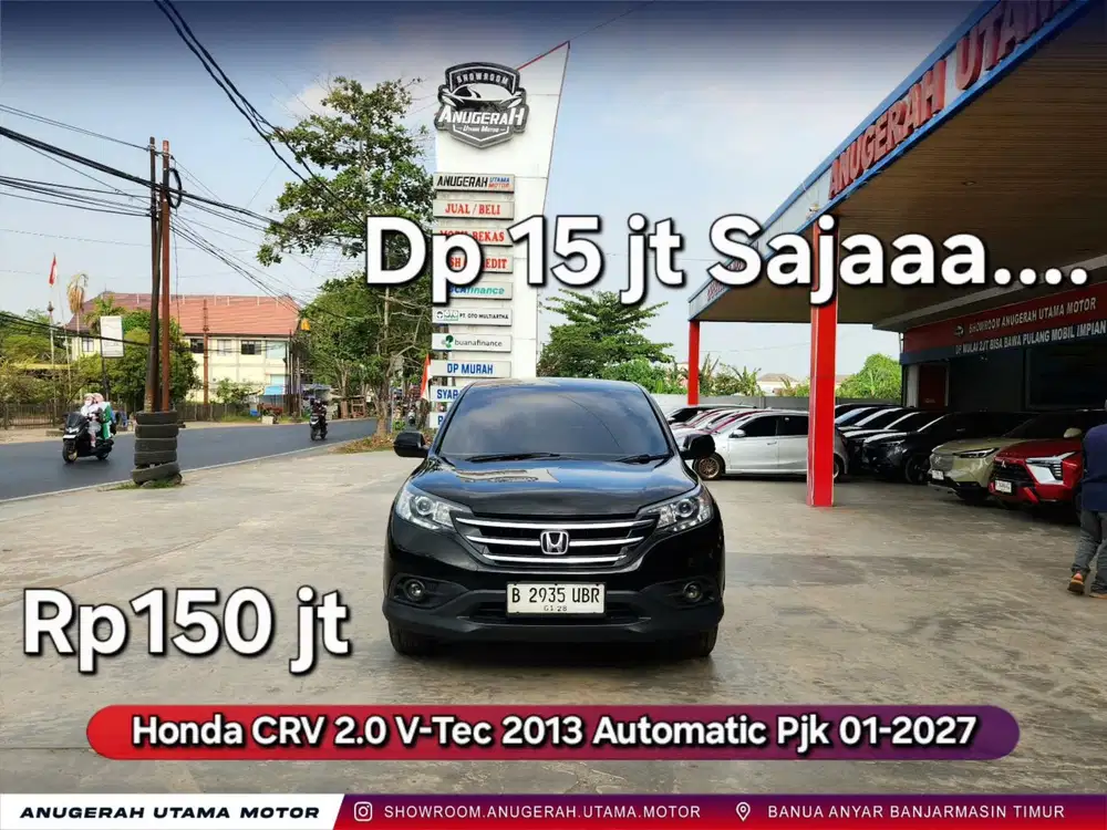 Dp5jt CRV 2.0 Automatic 2013 Pjk 01-2027