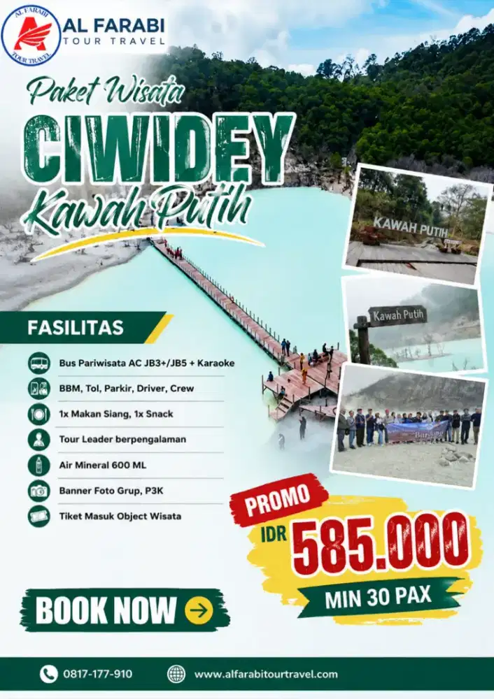 Promo Oneday Trip Ciwidey Bandung