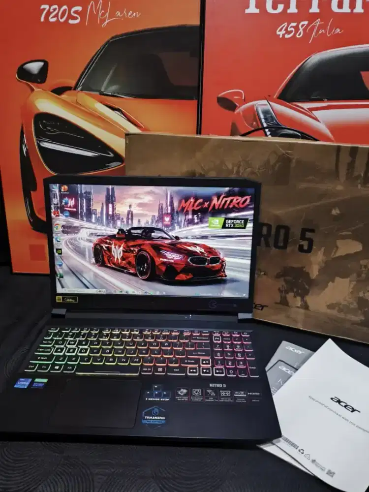 ACER NITRO 5-AN515-57 GEN 11 NVIDIA RTX 3050Ti RGB(ACER PREDATOR)