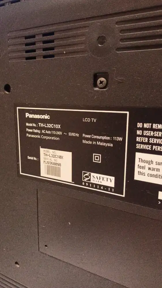 TV 32 Panasonic + STB
