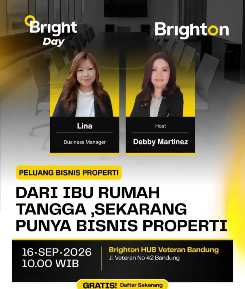 Lowongan Mitra Bisnis ( Agen Property)