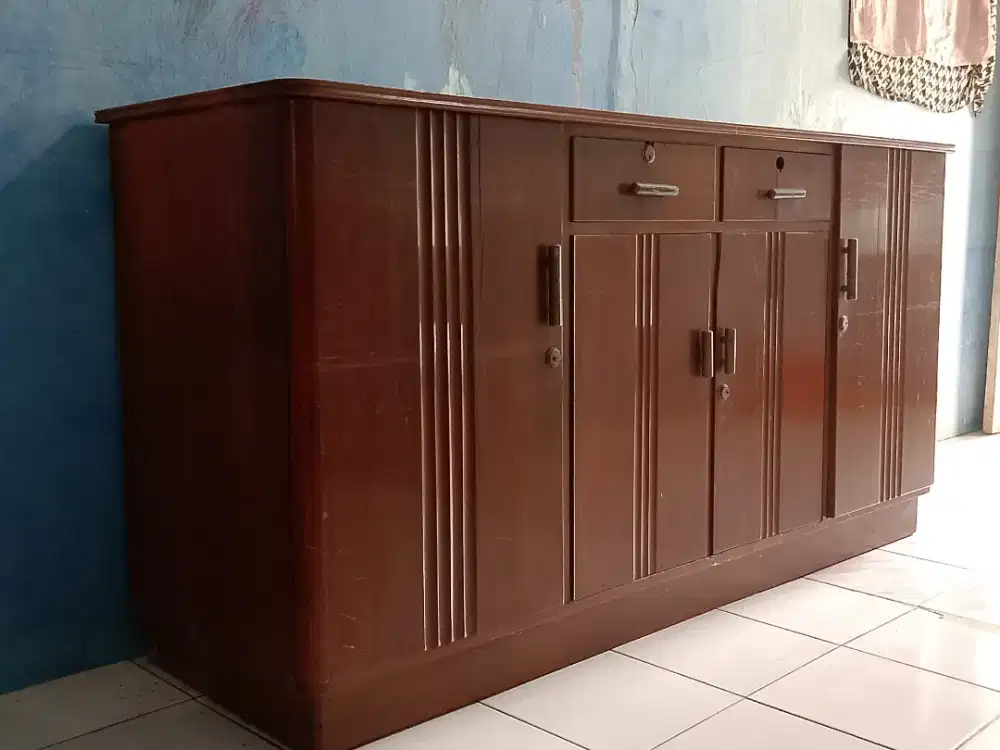 BUFET ANTIK KAYU JATI ASLI