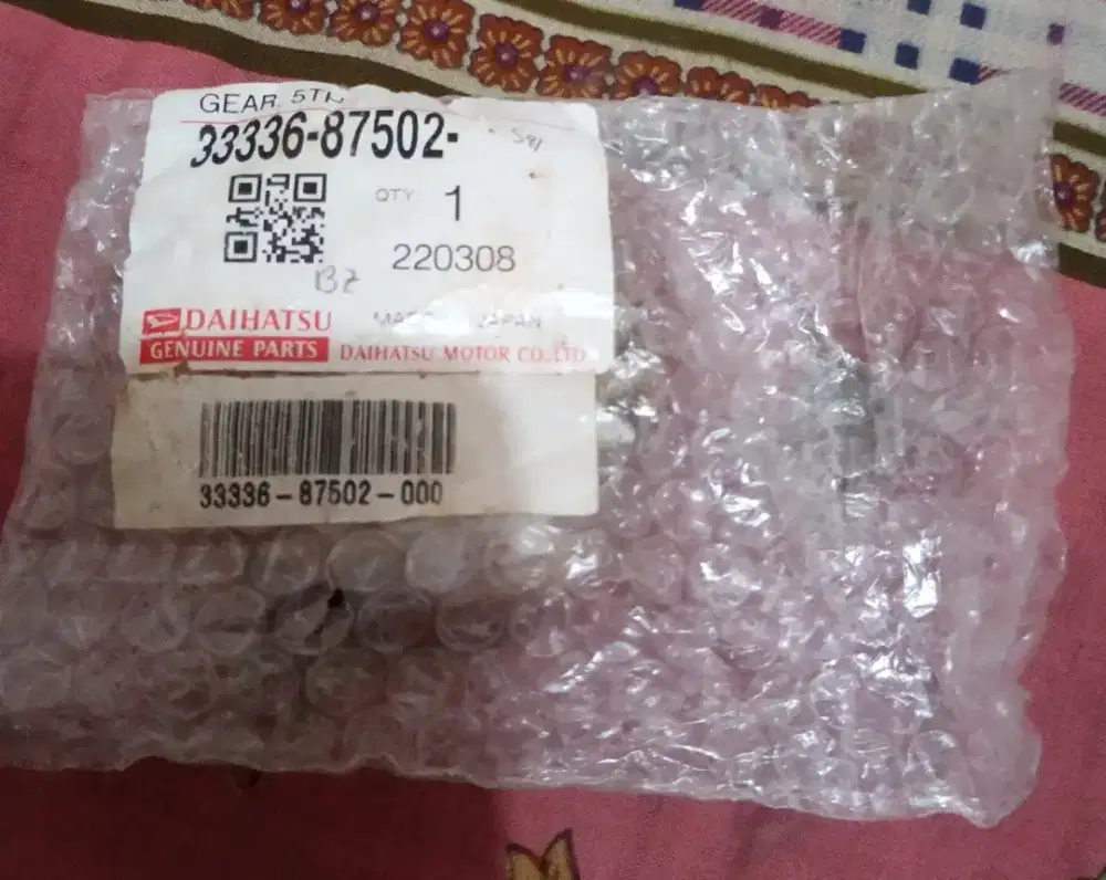 Gigi transmisi ke 5, Gear 5th Zebra S91/S92 Original