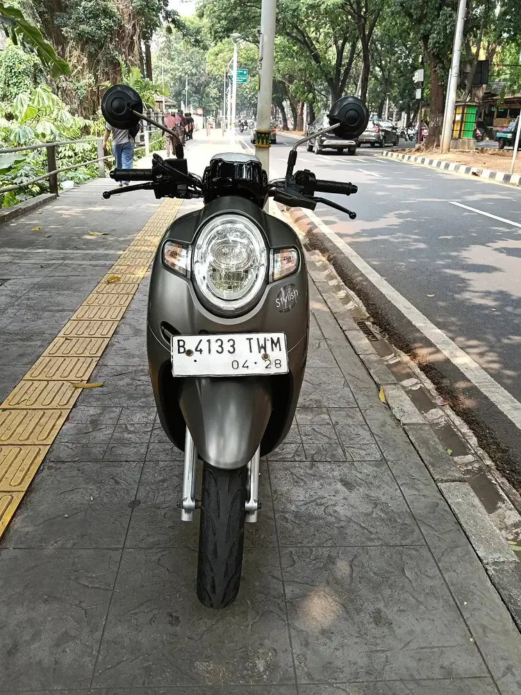 DIJUAL CASH HONDA SCOOPY STYLISH THN 2018 PJK IDUP SIAP PAKAI