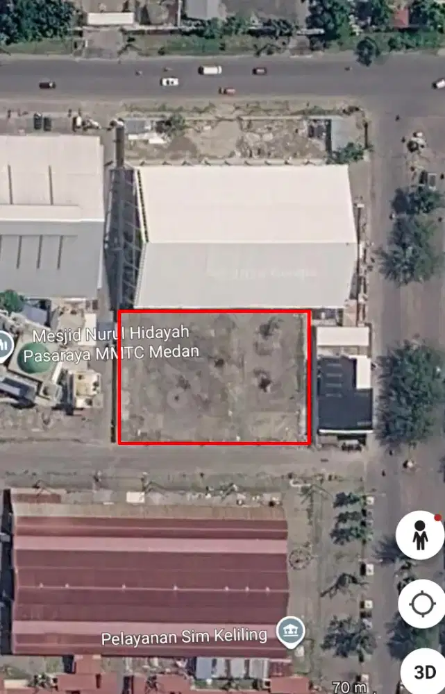 Disewakan Tanah Komplek MMTC