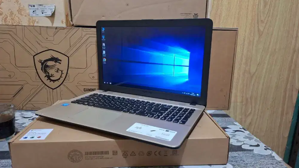 Laptop Asus X541NA -Celeron N3350 -HDD 500GB -4GB -SIAP PAKE- GRESS