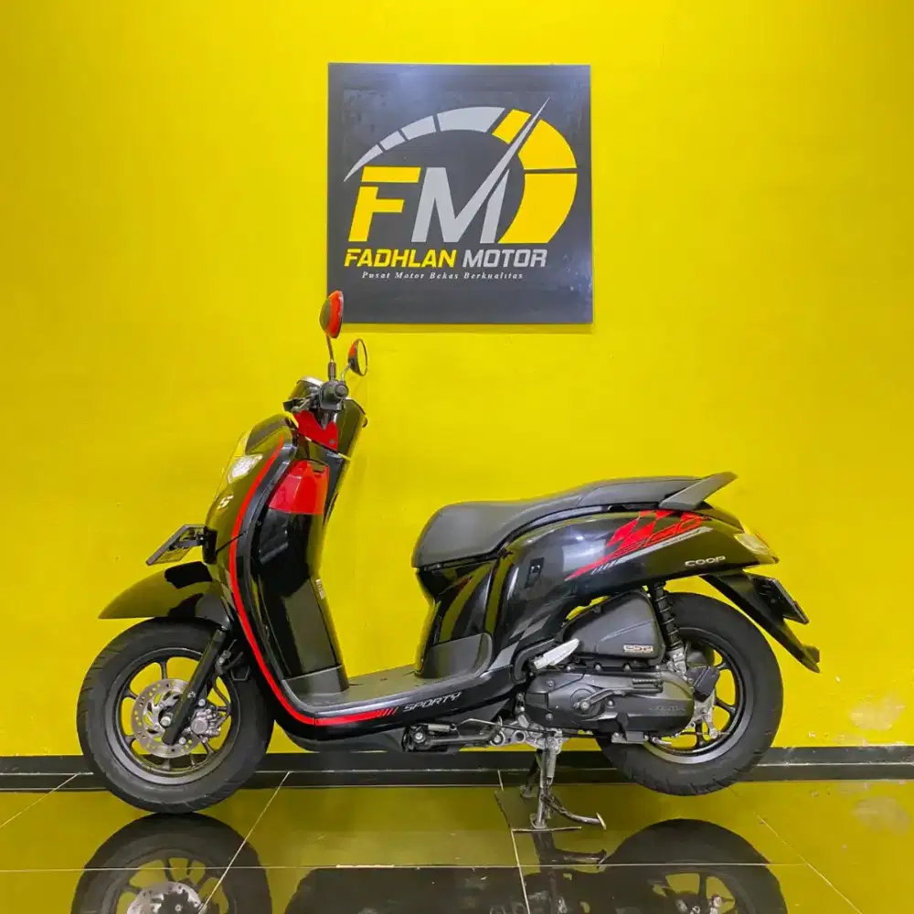 Honda Scoopy Tahun 2018 Gress siap pakai