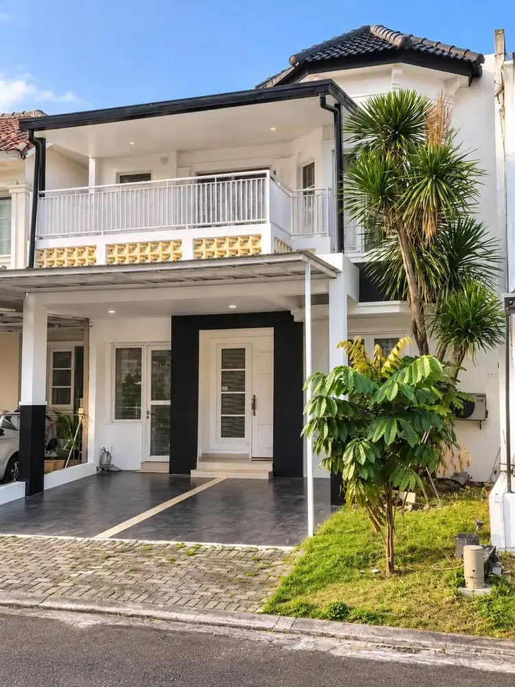 DISEWAKAN RUMAH BARU RENOVASI DI CLUSTER HACIENDA MEXICANO, DELATINOS