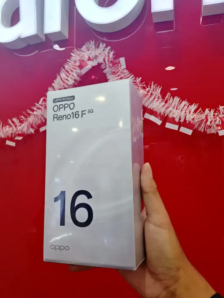 Oppo Reno 16 F 5G & Oppo Reno 16 5G Garansi resmi Oppo nasional