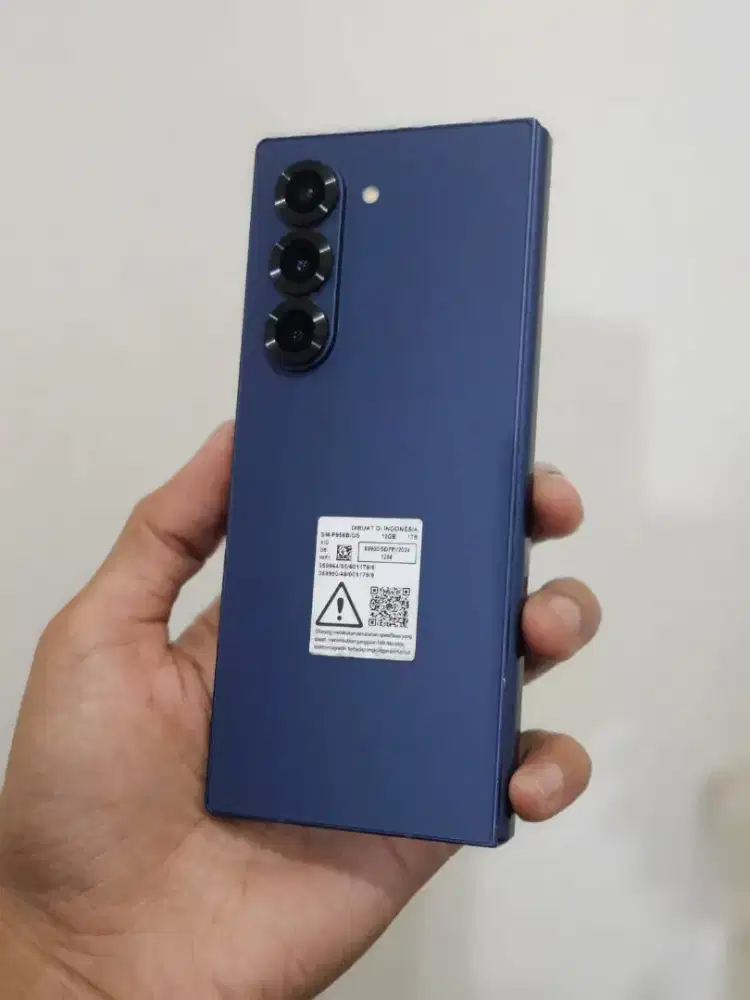 Samsung Z Fold 6 12/1TB 1024gb Resmi Sein Blue
