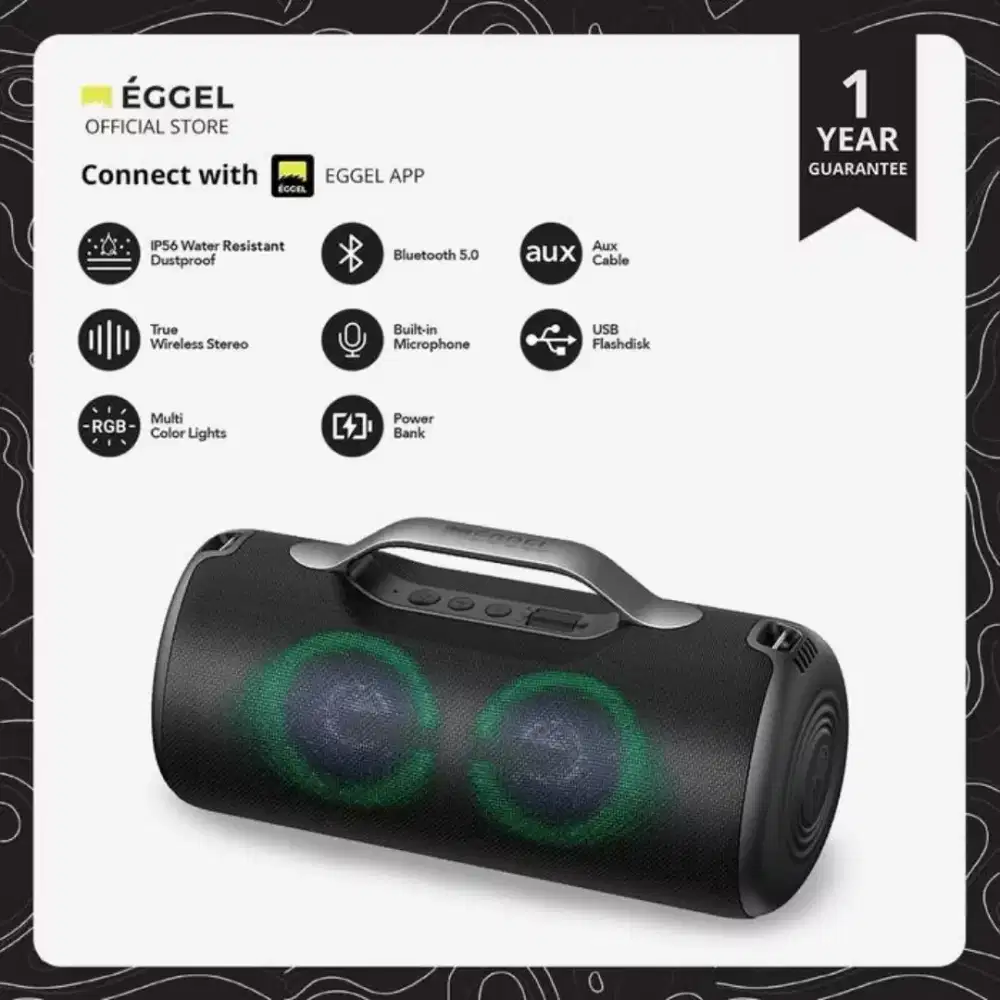 Speaker bluetooth Eggel Elite xl