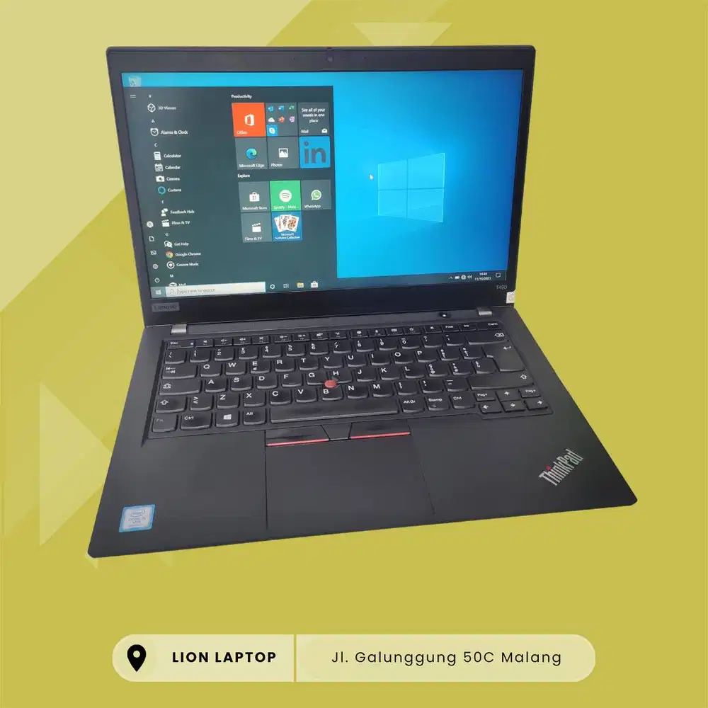 RAM 16GB i5 Gen 8 SSD 256GB Lenovo Thinkpad T490 [13|09]