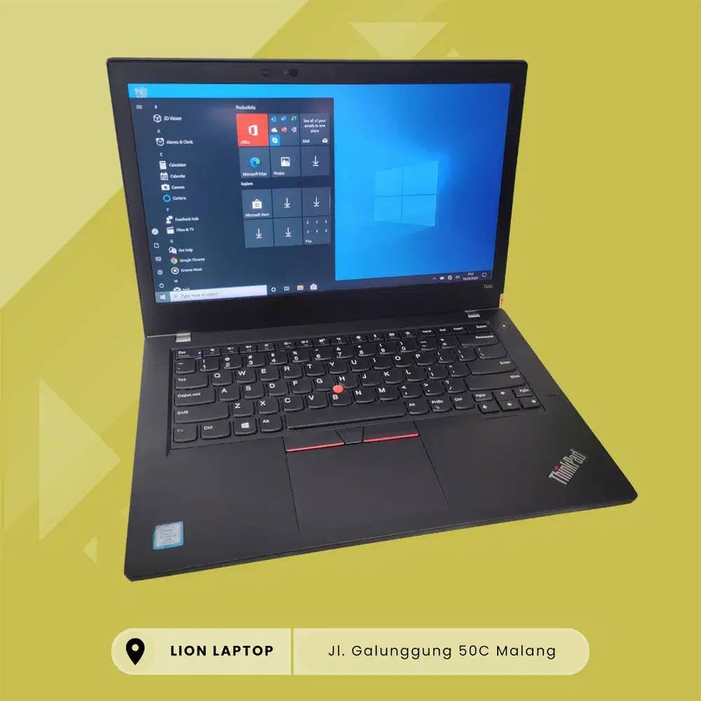 RAM 8GB Core i5 gen 8 Lenovo Thinkpad T480 [13|09]