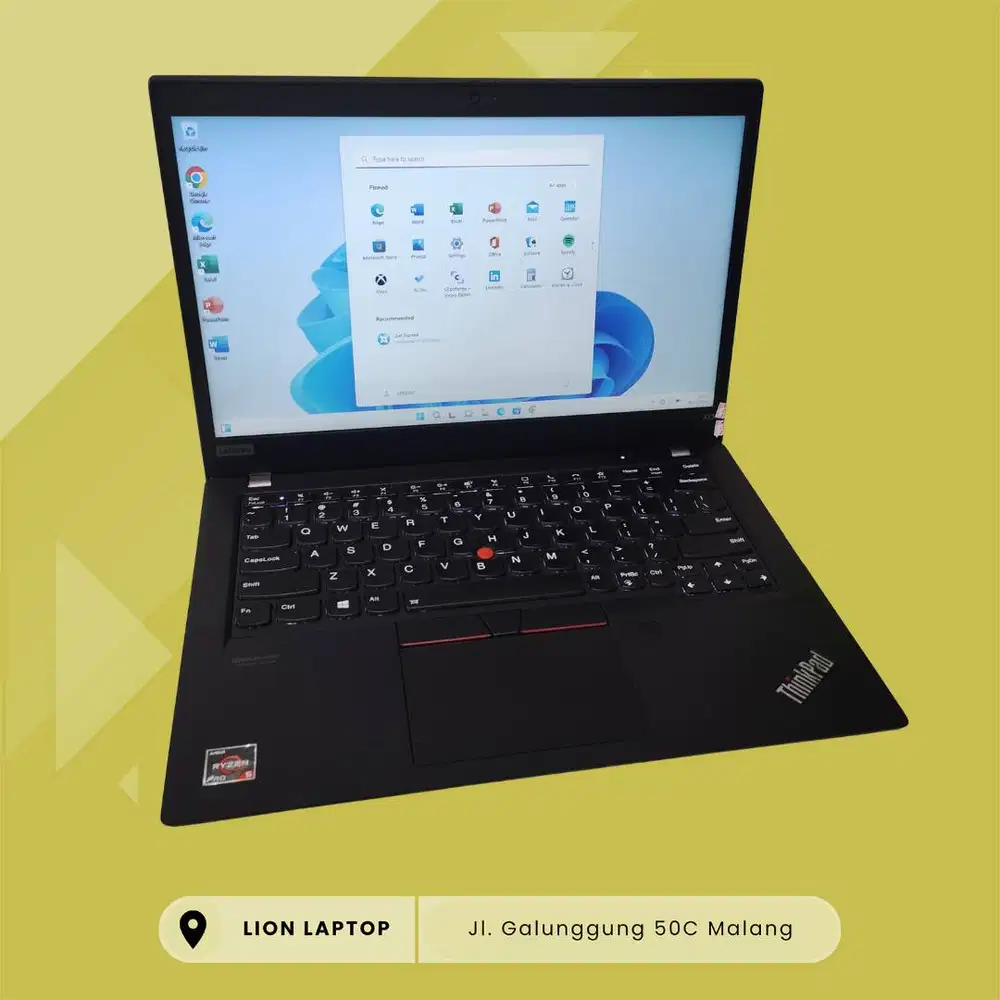 RAM 32GB AMD Ryzen 5 PRO-4650U Lenovo Thinkpad X13 SSD 256GB [13|09]