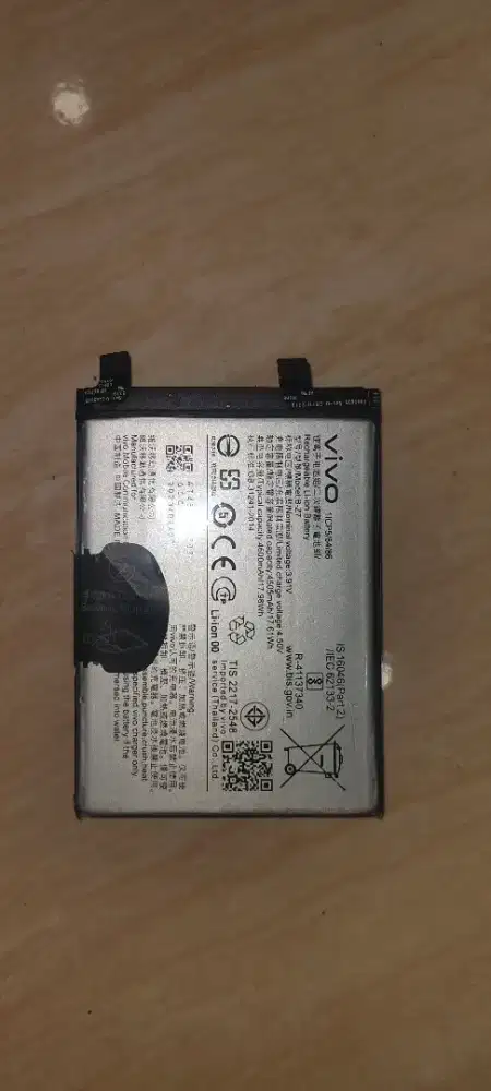 Batre Vivo V29 5g Original Copotan