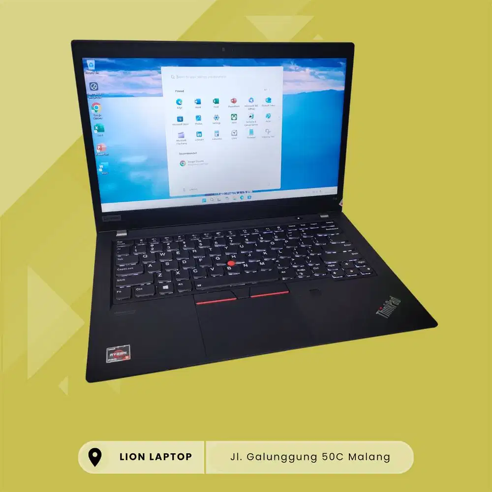 RAM 16GB AMD Ryzen 5 PRO SSD 256GB Lenovo Thinkpad T14 [13|09]