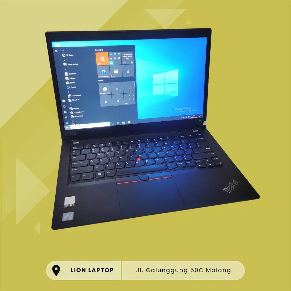Core i7 gen 8 RAM 8GB SSD 256 Lenovo Thinkpad T490 [13|09]