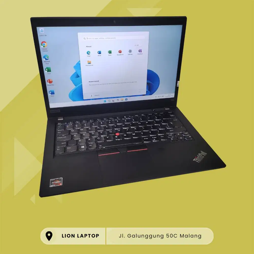 RAM 16GB AMD Ryzen 5 PRO VGA 2GB Lenovo Thinkpad T495 [13|09]