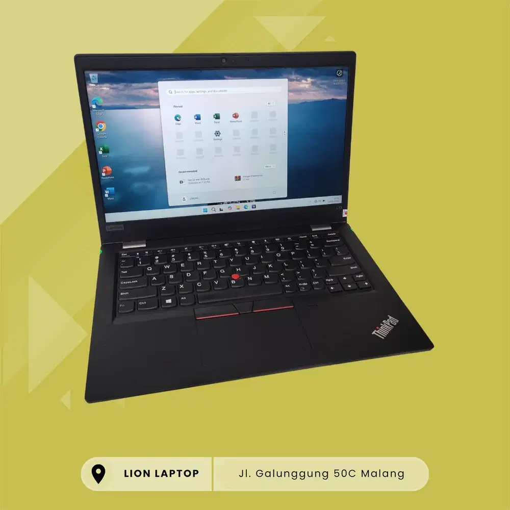i5 Gen 10 Slim RAM 8GB SSD 256GB Lenovo Thinkpad L13 [13|09]