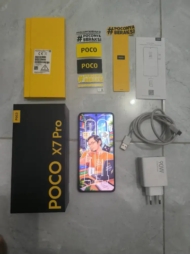 POCO X7 Pro 12/512GB FULLSET — MULUS & TERAWAT